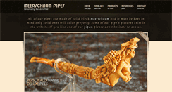 Desktop Screenshot of meerschaumart.com